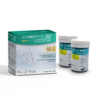 Exactive EQ™ blood glucose Test Strips - AIDEX CGM